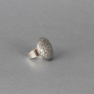 Bague Cracky Argenté