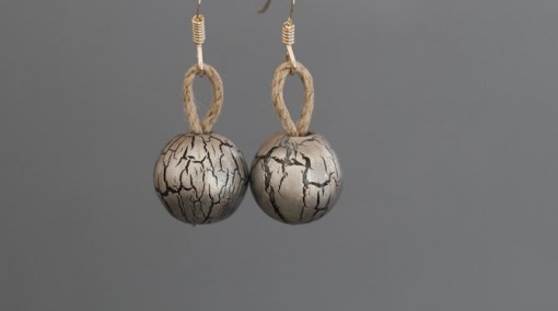 Boucles d'Oreilles Cracky Argenté