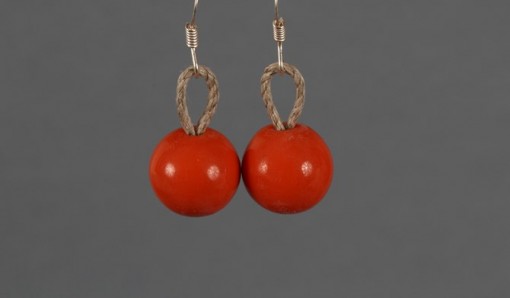 Boucles d'oreilles Orange