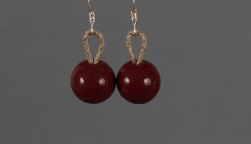 Boucles d'oreilles Bordeau
